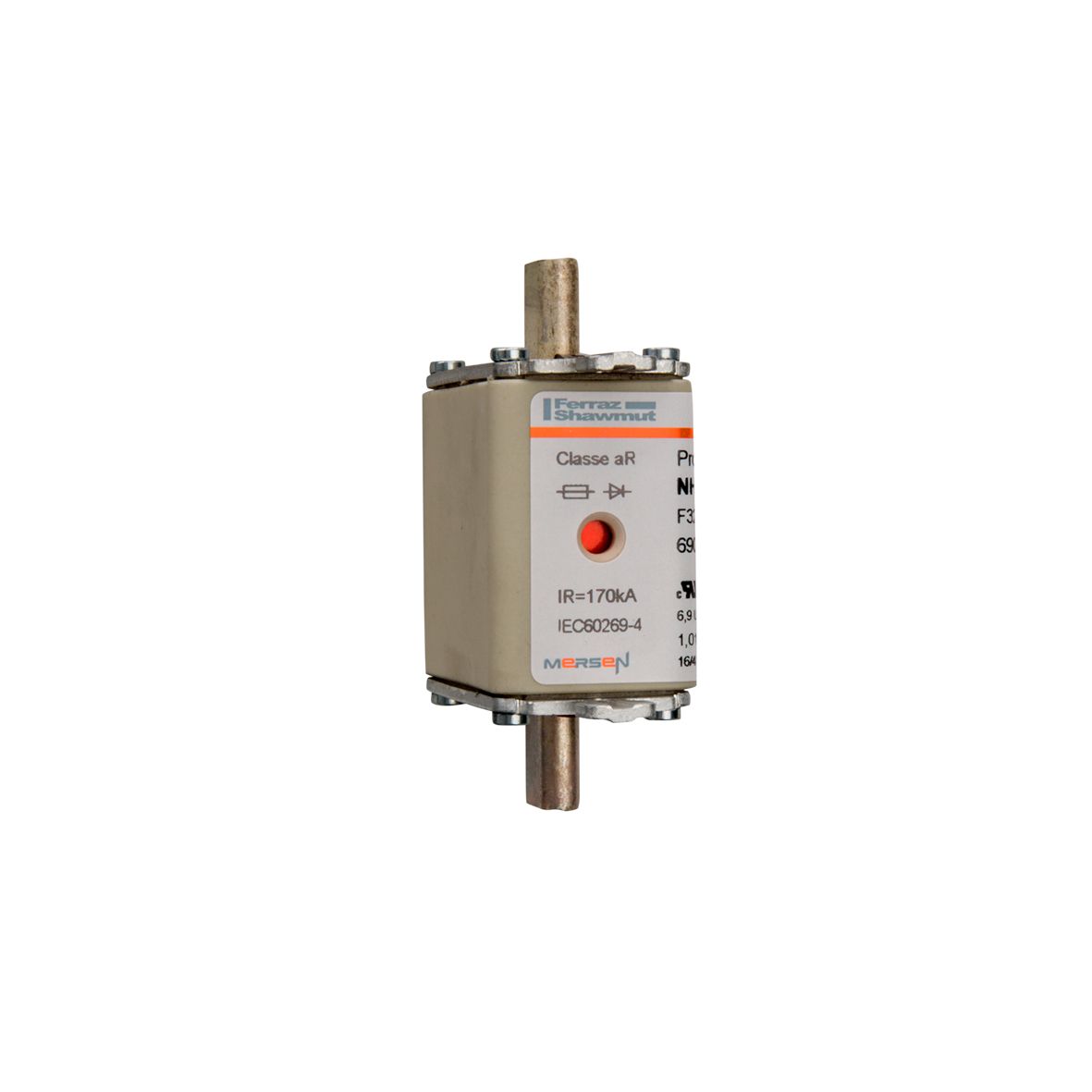 F320165 - Size 00 aR 690VAC aR 125 A 690VAC